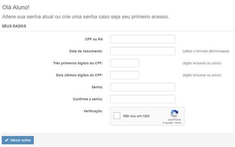 Portal Do Aluno Unic Como Acessar Primeiro Acesso