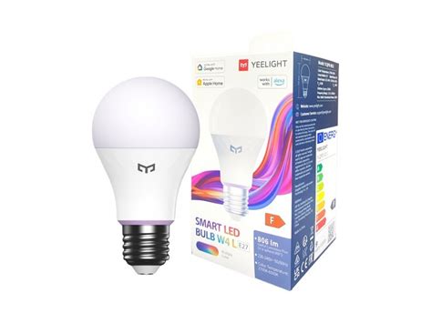 Смарт крушка Xiaomi Yeelight Smart LED Bulb W4 lite Multiple Color