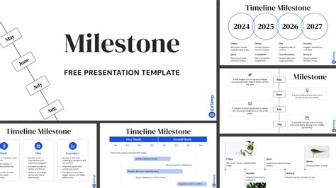 Milestone PowerPoint Presentation Template & Google Slides Theme