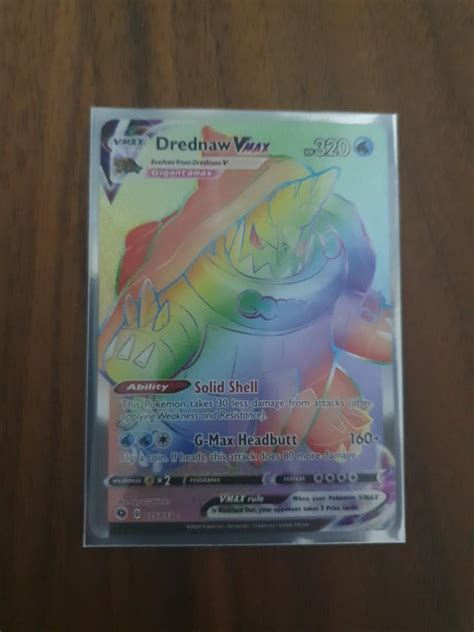 Pokemon Cards Drednaw V Ultra Rare V Full Art Ultra Rare Vmax