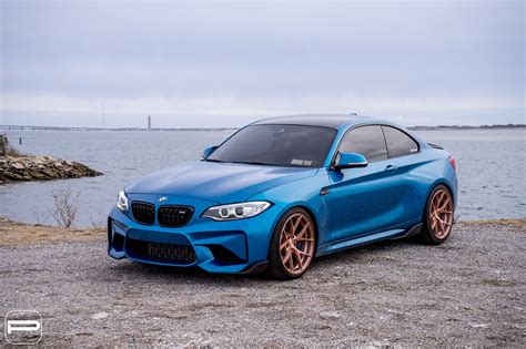 BMW M2 F87 Blue PUR FL04 Wheel Wheel Front