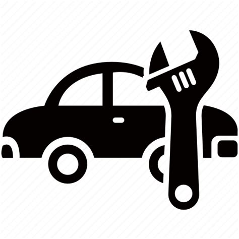 Automobile Car Fix Garage Mechanic Repair Service Icon Download