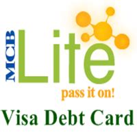 MCB Lite Visa Debit Card How To Get Details Charges And Features