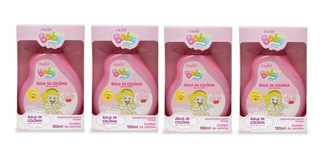 Água De Colônia Baby Infantil Muriel 150ml Menina Kit 04 MercadoLivre