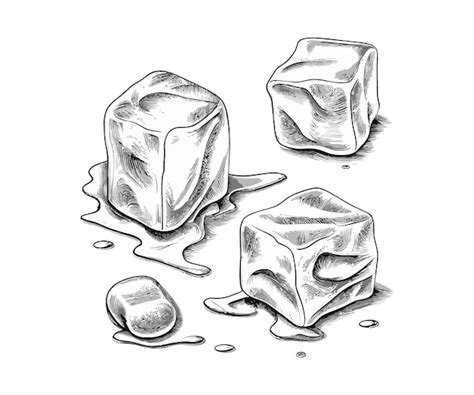 Dibujos De Cubitos Hielo Para Colorear Vsun