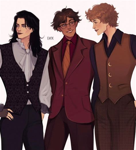 cr: evix.art on ig #marauder #fanart #harrypotter #jamespotter # ...