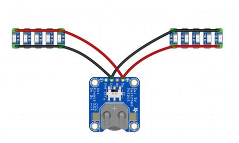 Circuit Diagram | LED Eyes | Adafruit Learning System