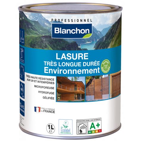 Lasure L Ch Ne Moyen Tr S Longue Dur E Environnement Blanchon