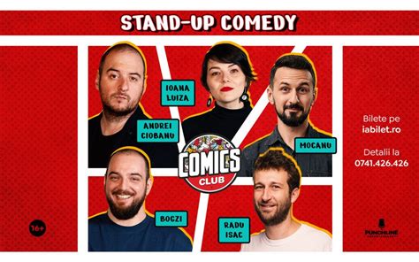 Kiss FM Stand Up Comedy Cu Andrei Ciobanu Radu Isac Ioana Luiza