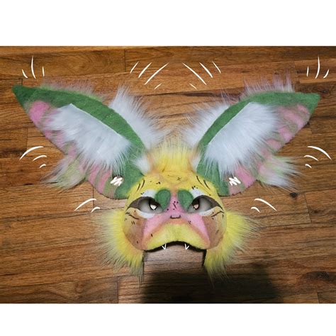 Lunar Moth Therian Mask Etsy Uk