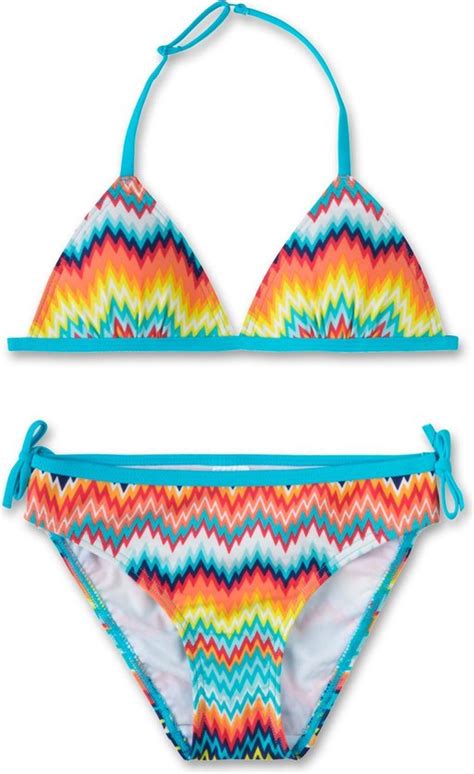 Sanetta Meisjes Bikini Turquoise Maat 164 Bol