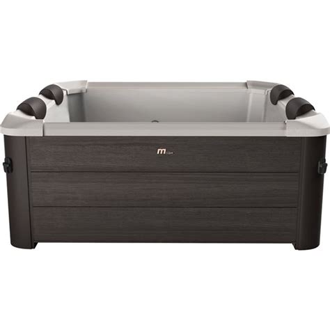 MSpa Frame Series Tribeca 6 Person Square Hot Tub With UVC And Ozone