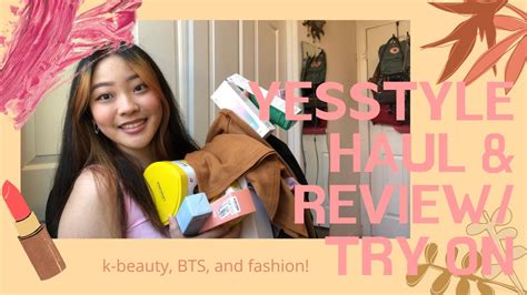 Huge 200 Yesstyle Haul And Review Try On Erin Song Youtube