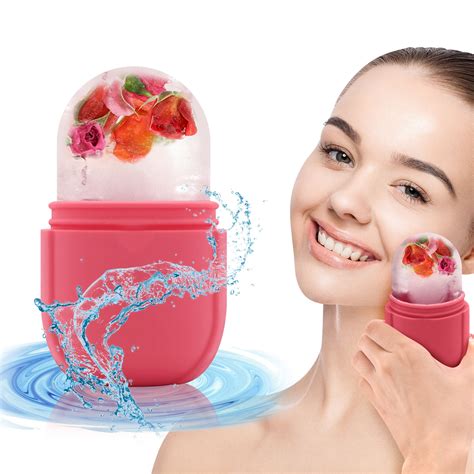 Ice Roller For Face Pinkiou Ice Face Roller For Eyes Guasha Diy Silicone Ice Mold For Face