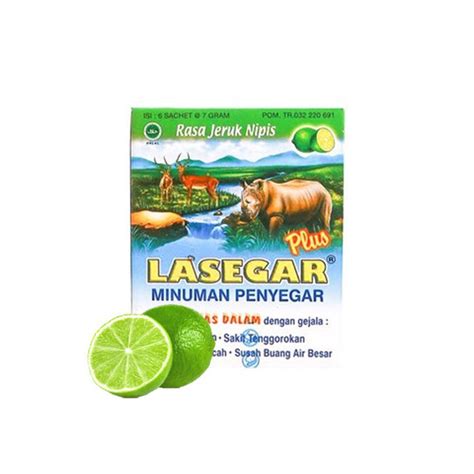 Jual Lasegar Jeruk Nipis Rasa Jeruk Sachet Box Isi Sachet Gr