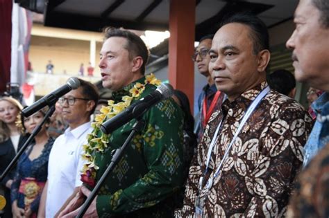 Elon Musk Pidato Di Depan Kepala Negara Pada Wwf Ke Di Bali