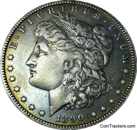 1890 Morgan Silver Dollar Value Cointrackers