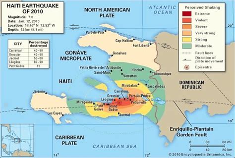 Haiti Earthquake Magnitude Damage Map Facts Haiti