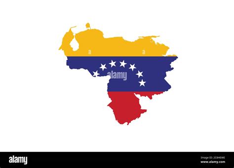 Venezuela map outline vector illustration Stock Vector Image & Art - Alamy