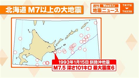 【解説】北海道南西沖地震から30年北海道でおきる多様な地震活動 日高山脈付近の“震源深い地震”が多い理由とは（2023年7月24日掲載