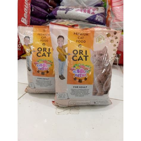 Jual Makanan Kucing Ori Cat Adult Repack Gr Kibel Kotak Shopee