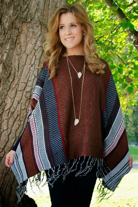 Western Poncho The Dainty Darling