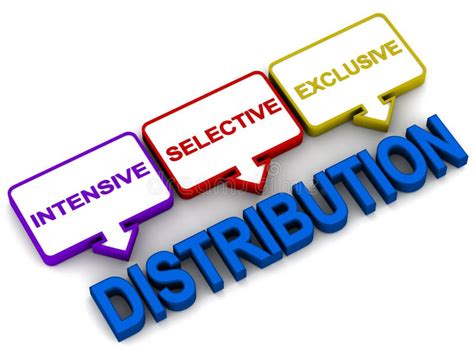 Distribution types stock illustration. Illustration of services - 26958668