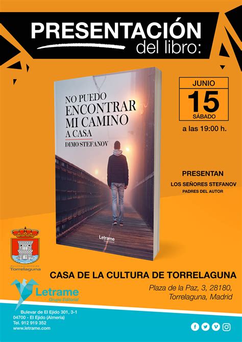 Sábado 15 de junio Presentación literaria Ayuntamiento de Torrelaguna