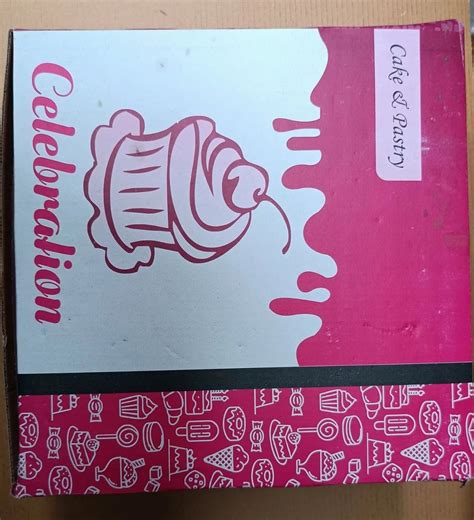 Square Corrugated Cake Box At Rs 13 Piece Printed Cake Box In New