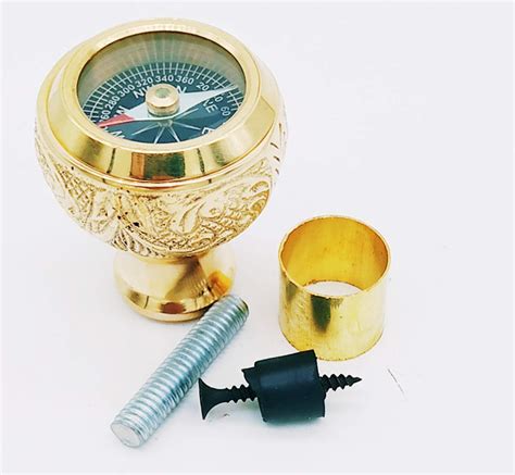 Buy Replica Warehouse Solid Brass Compass Designer Handle Only For Cane