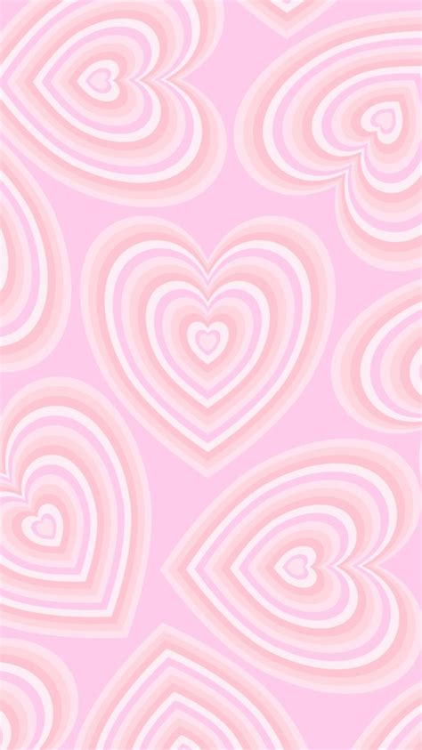 Heart Pattern Phone Wallpaper