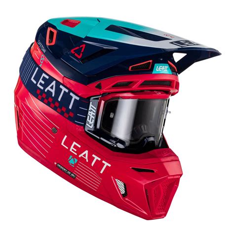 Leatt Helmet Kit Moto V Red Tracktion Motorcycles