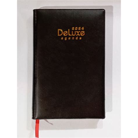 Jual BUKU AGENDA DELUXE Crem Dan Putih Tahun 2024 Shopee Indonesia