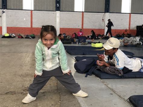 Niños el rostro inocente de la caravana migrante rumbo a Estados