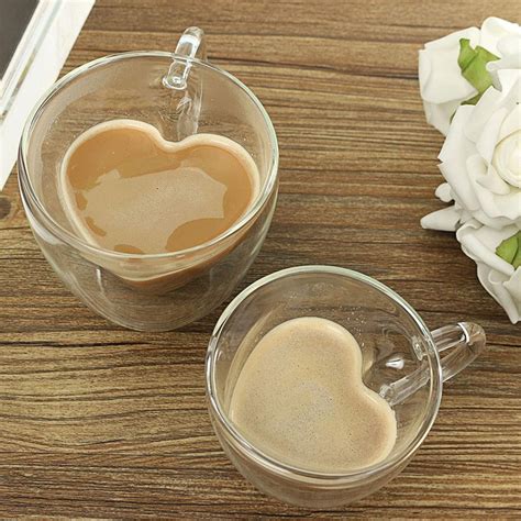 Heart Shaped Tea Cups