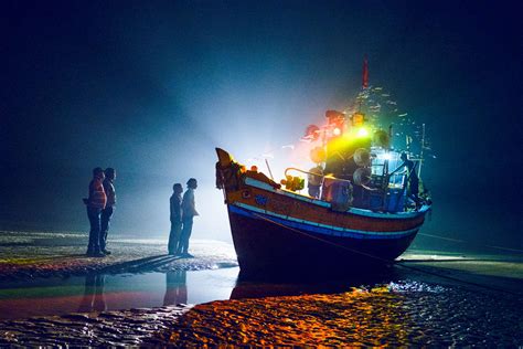 Les Premiers R Fugi S Climatiques Fuient Le Delta Du Gange Entre L