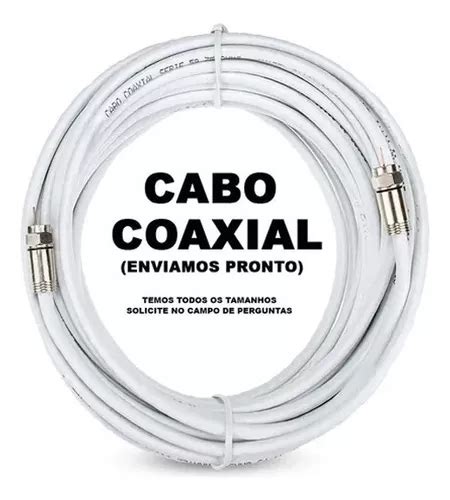 Cable De Antena Rg6 Montado Coaxial 45 Metros 90 Malla MercadoLibre