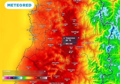 El Tiempo En Santiago Y La Rm Los Pr Ximos D As Term Metros Subir N