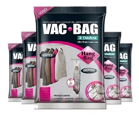 Combo 5 Sacos Vac Bag Hang Bag Ordene Frete grátis