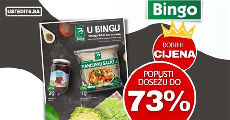 Bingo vikend akcija SNIŽENJE do 73 katalog 15 18 9 2022 KRALJ