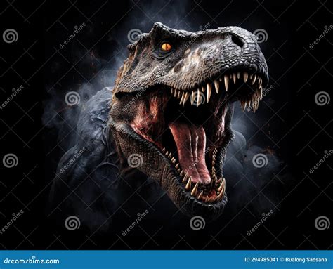 Angry Tyrannosaurus Head Stock Illustration Illustration Of Creativity