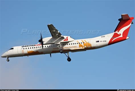 Vh Qow Qantaslink Bombardier Dhc 8 402q Dash 8 Photo By Victor Pody Id 252376