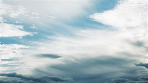 Gray Clouds With Blue Sky · Free Stock Photo