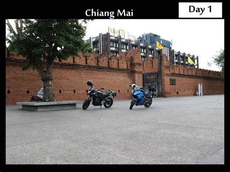 The Walled City And Our Bikes Holiday Experience Chiang Mai