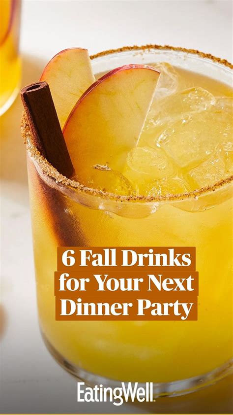 6 Fall Drinks For Your Next Dinner Party | Alcohol drink recipes, Fall ...