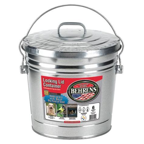 Behrens 6 Gallon Locking Lid Bucket 6106 Blains Farm And Fleet