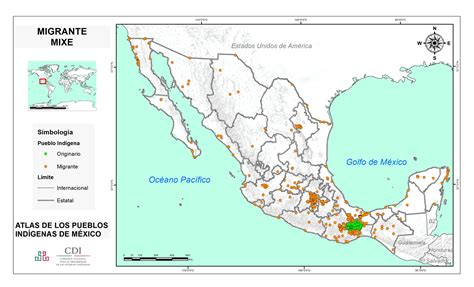 Mixes Ubicación Atlas de los Pueblos Indígenas de México INPI