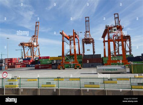 Container Ports Hi Res Stock Photography And Images Alamy