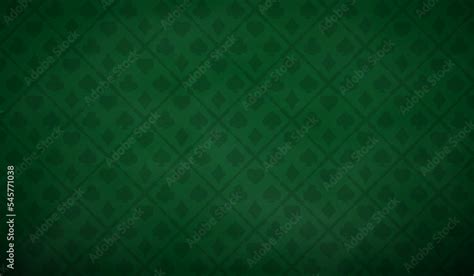 Poker table background in green color. Stock Vector | Adobe Stock