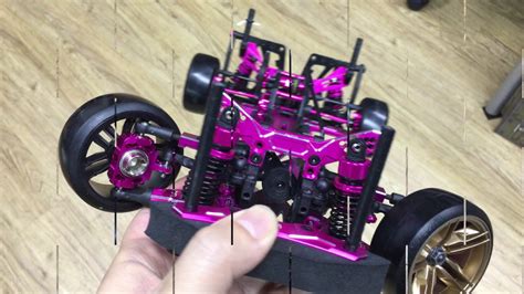 Yeah Racing Aluminium Hop Up Conversion Kit For Sakura D4 RWD RC Car